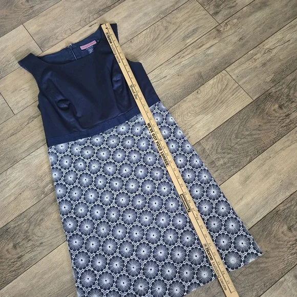 Vineyard Vines Women's Size 6 Navy and White Dress Rn2318245 - Picture 6 of 13